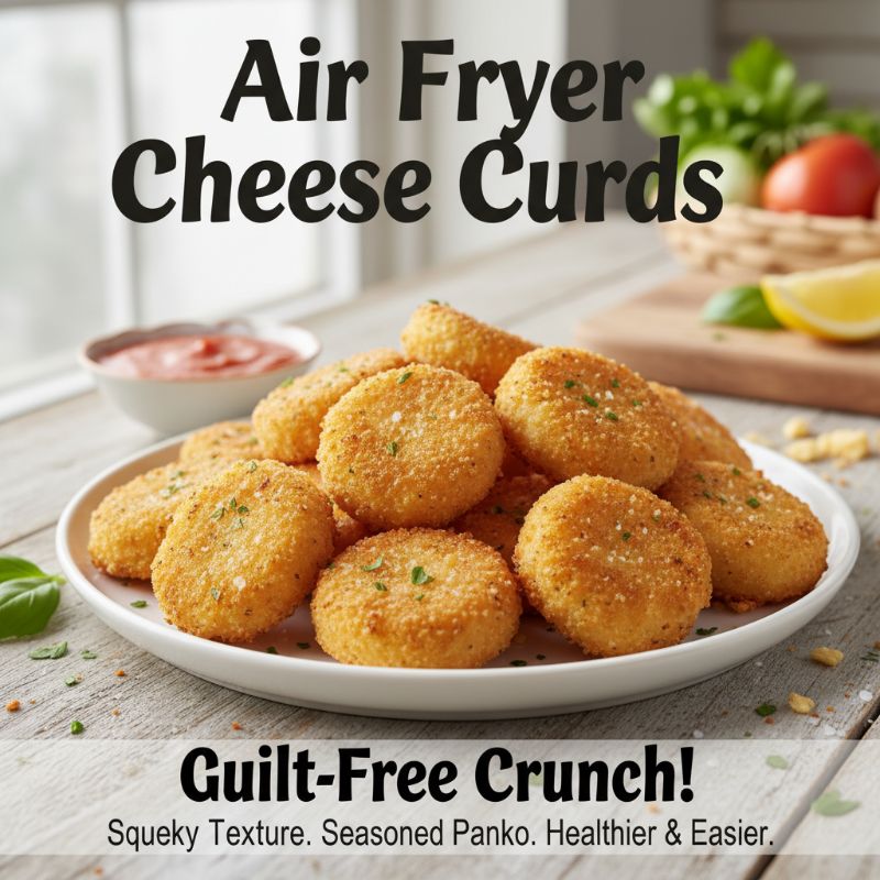 Air Fryer Cheese Curds
