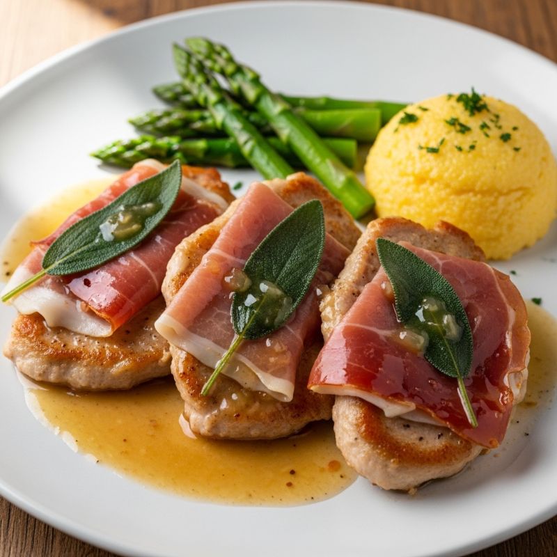 Classic Veal Saltimbocca
