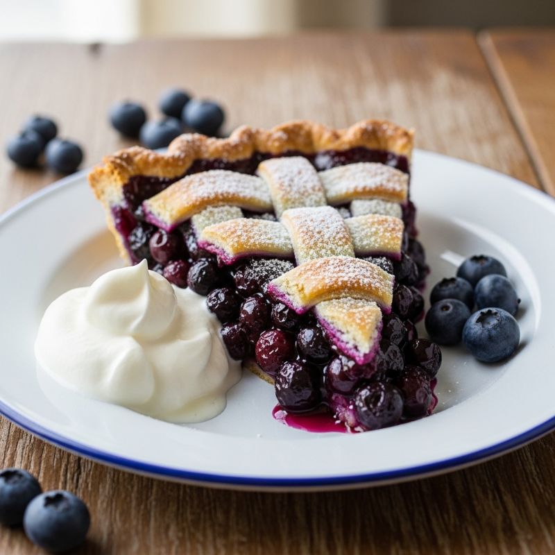 Grandma's Classic Blueberry Pie