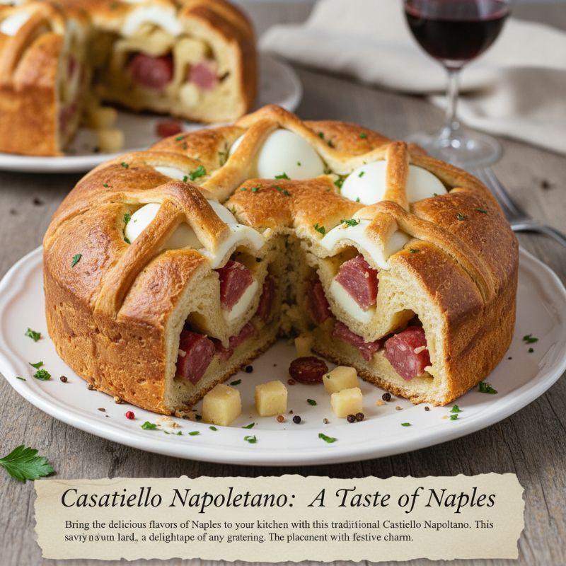 Casatiello Napoletano: A Taste of Naples