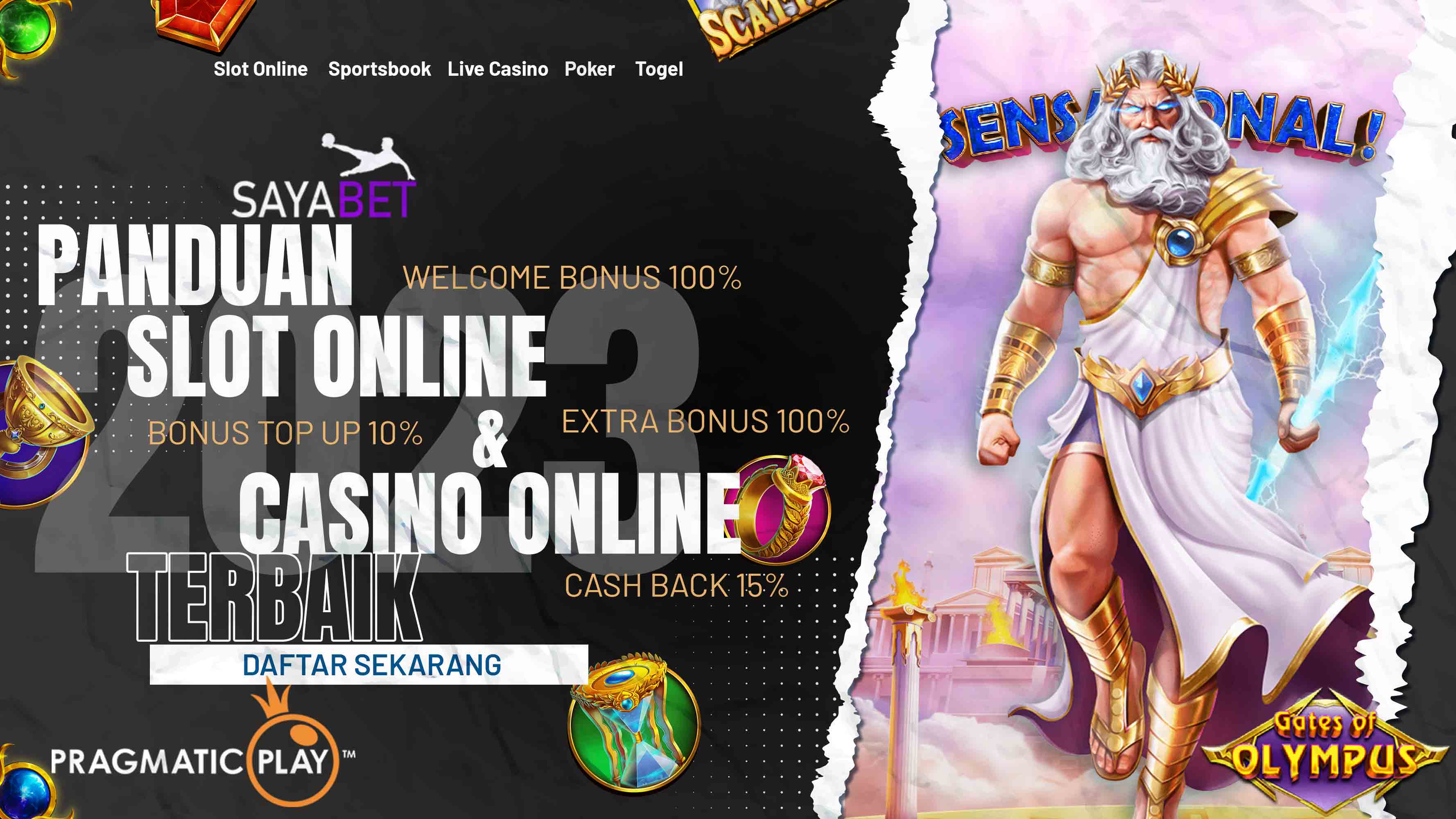 sayabet adalah daftar slot online terpercaya & terbaik 