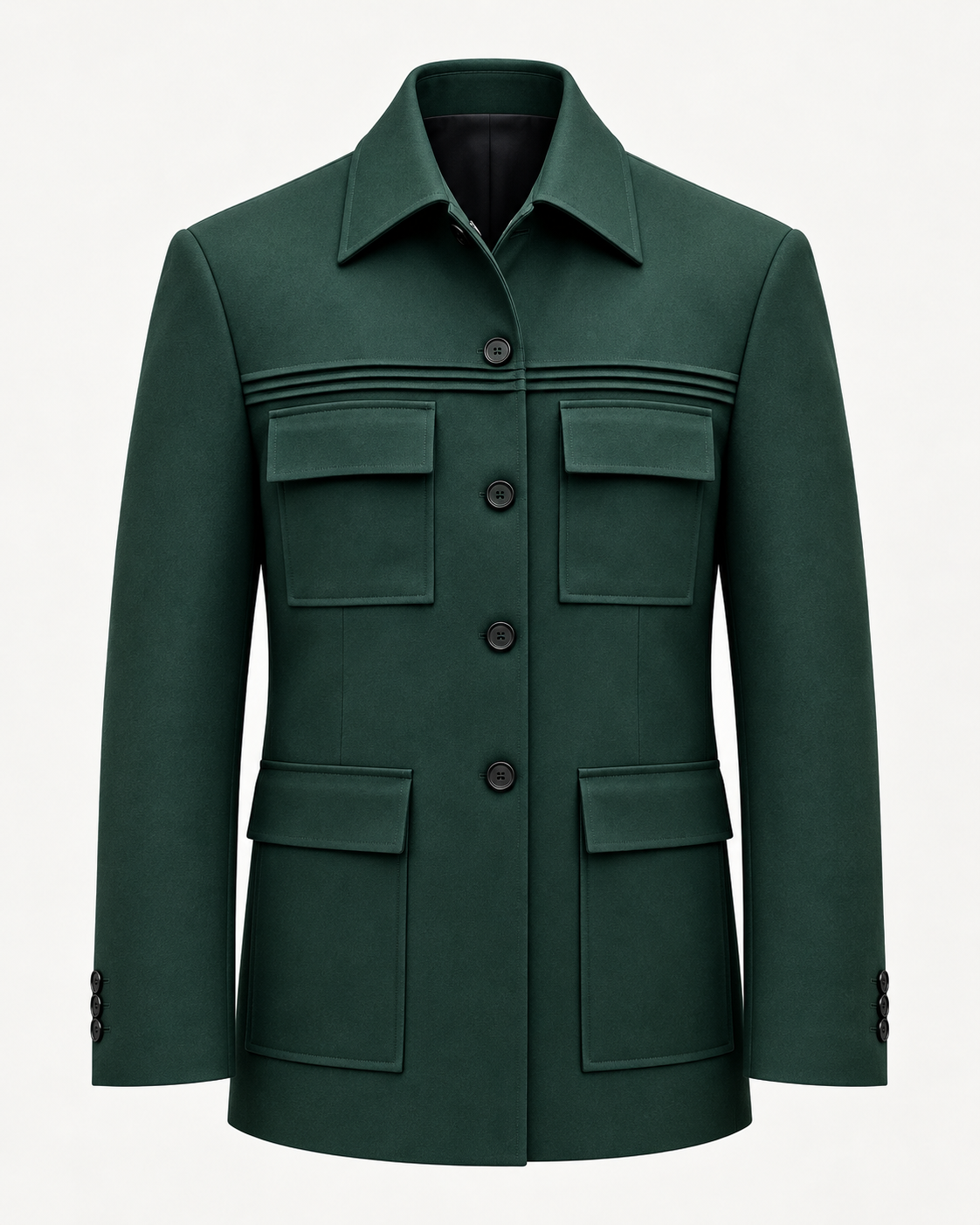 ROYAL FOREST GREEN FOUR-POCKET SUIT