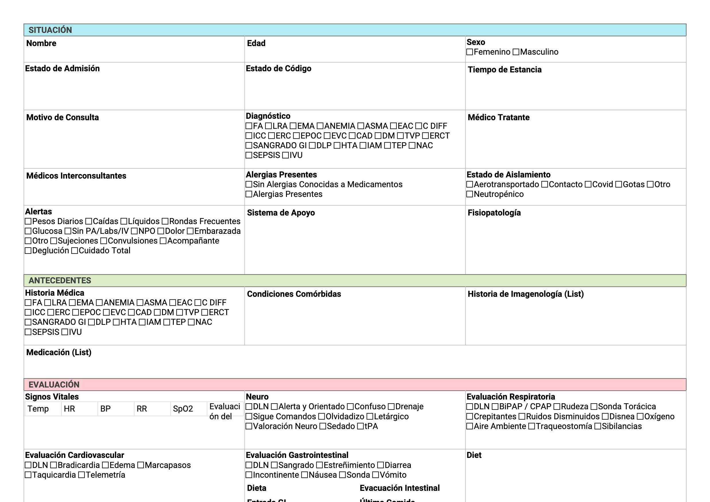 Escuela de enfermería