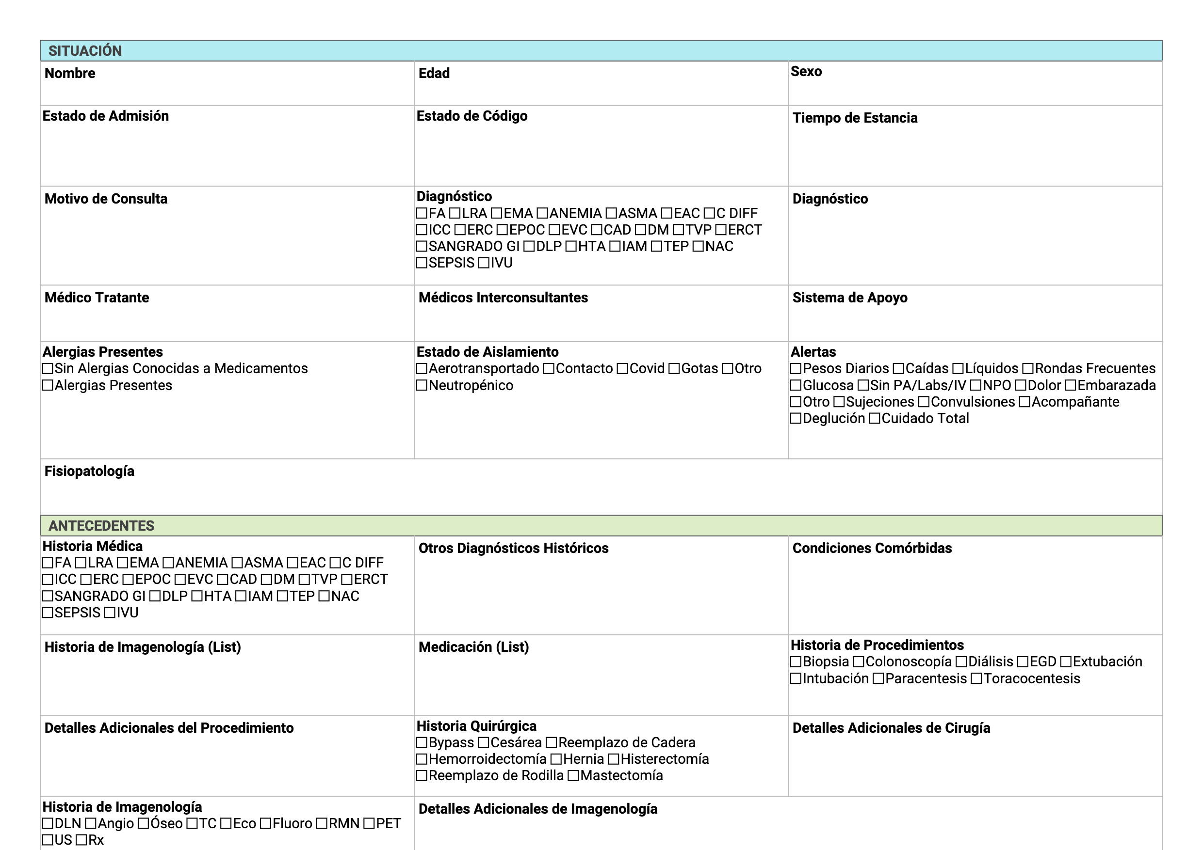 Escuela de enfermería