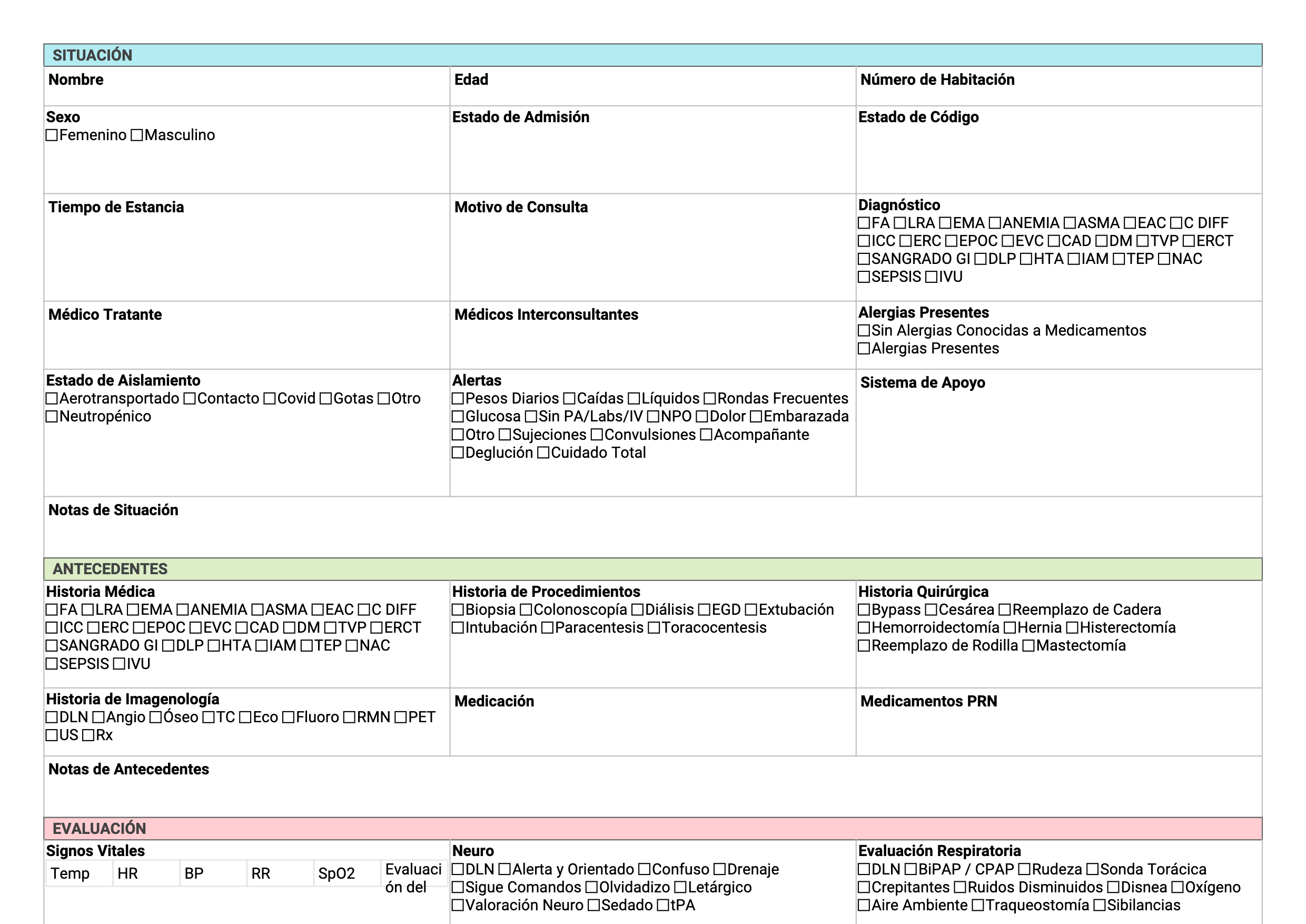 Sala de recuperación