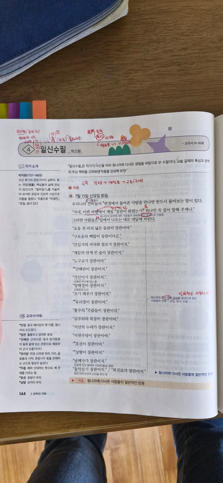 1학기 중간 문학 자습서 필기