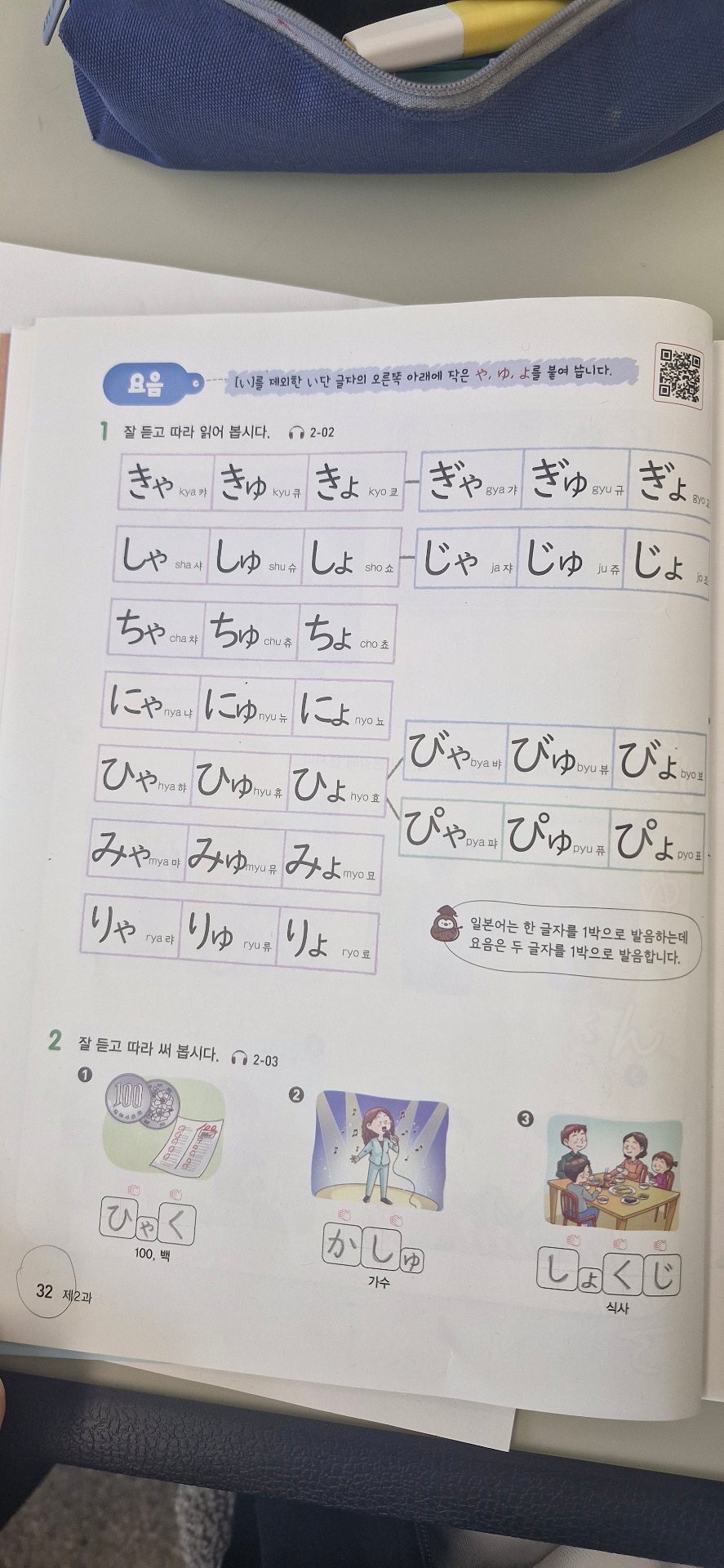 일본어 수행평가 범위