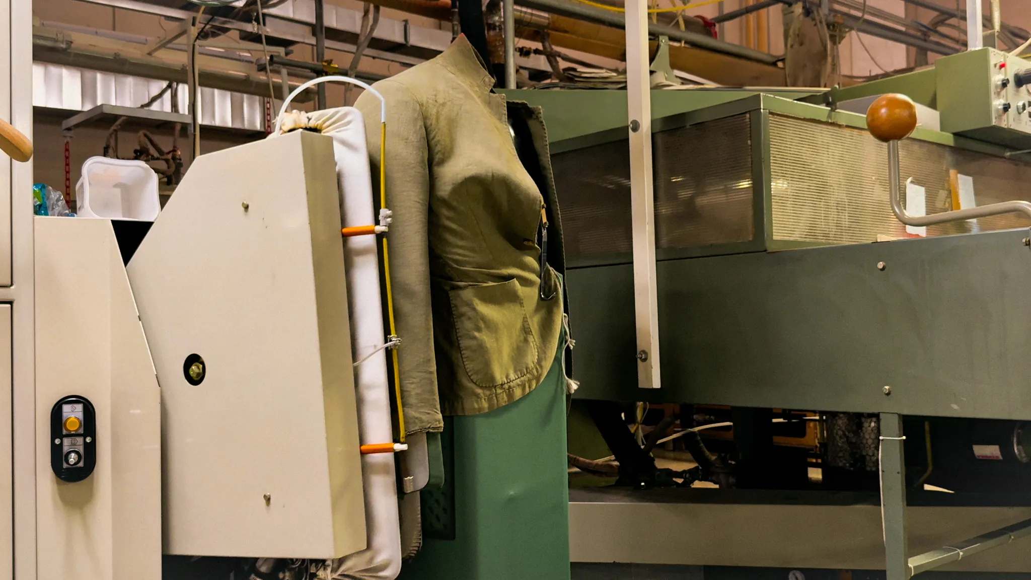 tiro capospalla con presse professionali