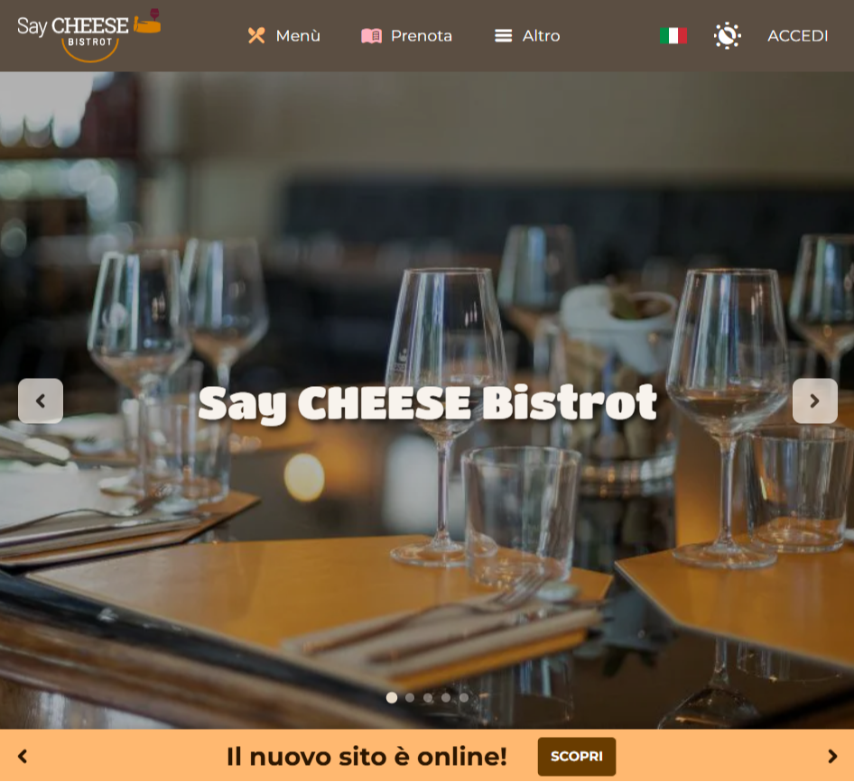 Il nuovo sito è online!