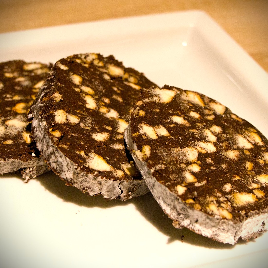 Salame di cioccolato artigianale
