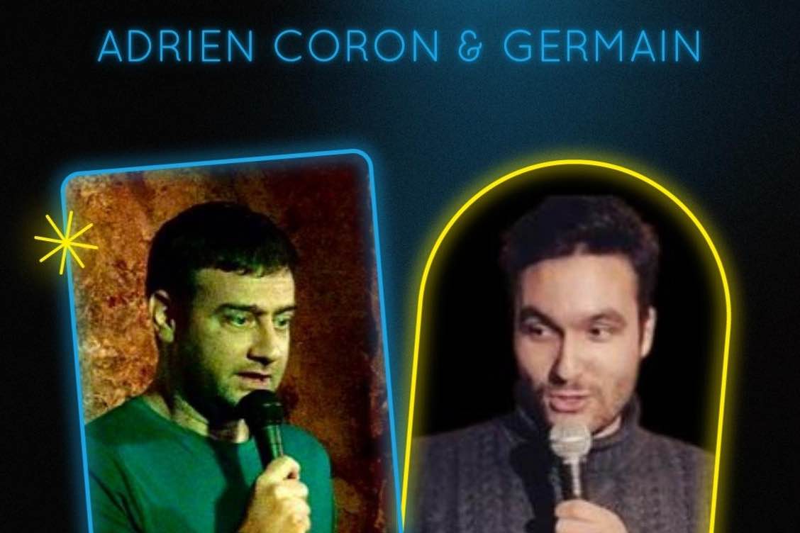 Image de 2 x 30min avec Adrien Coron & Germain par Angers Comedy Club à Les Folies Angevines - Angers