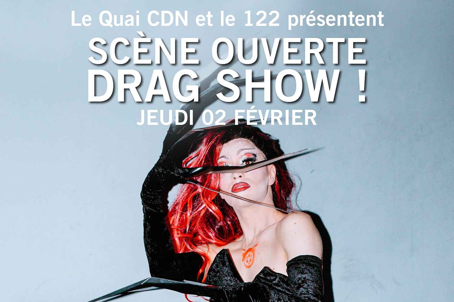 Scène ouverte Drag Show | Avec Le Quai CDN & Le 122