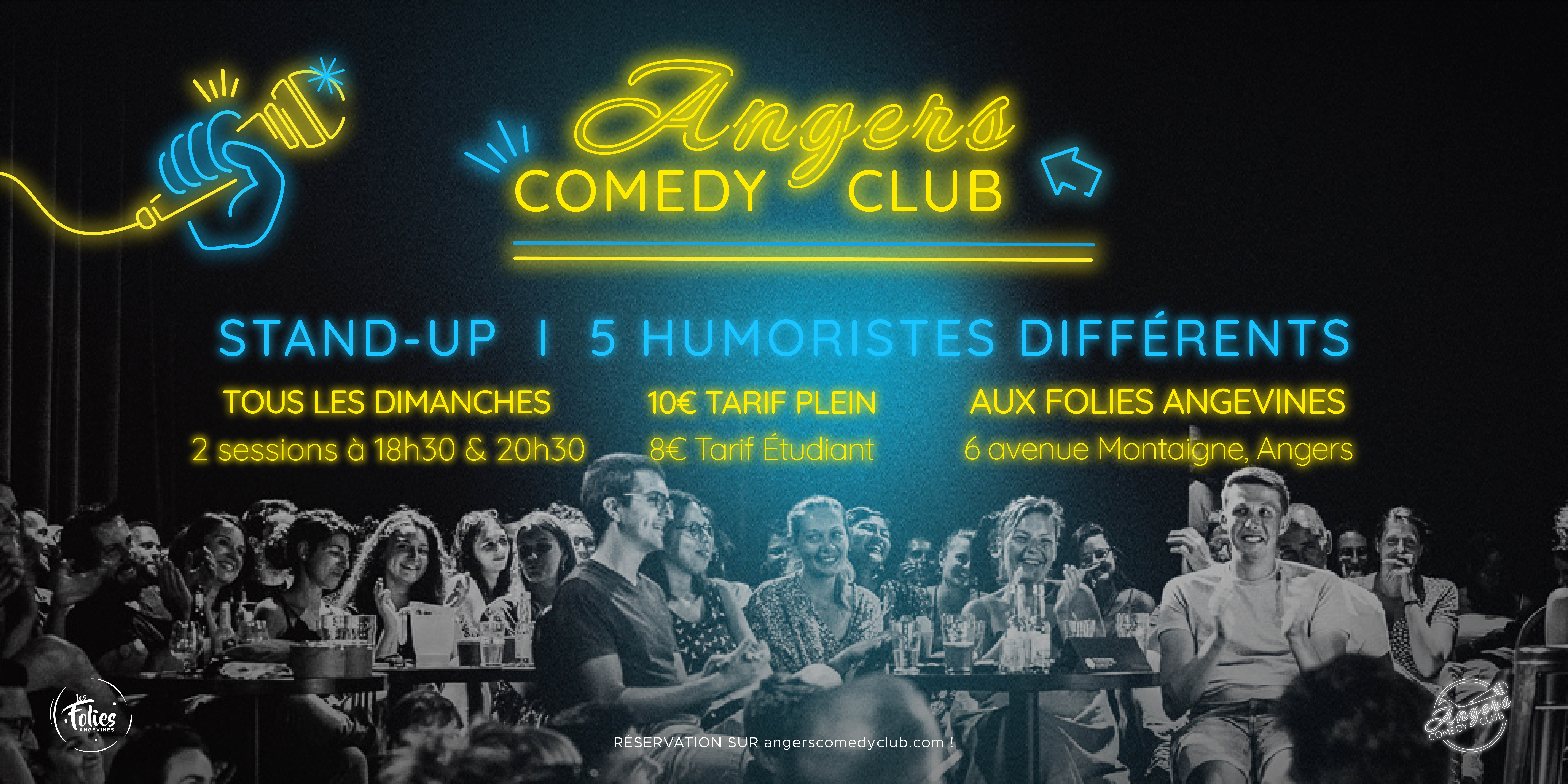 Image de Angers Comedy Club à Les Folies Angevines - Angers