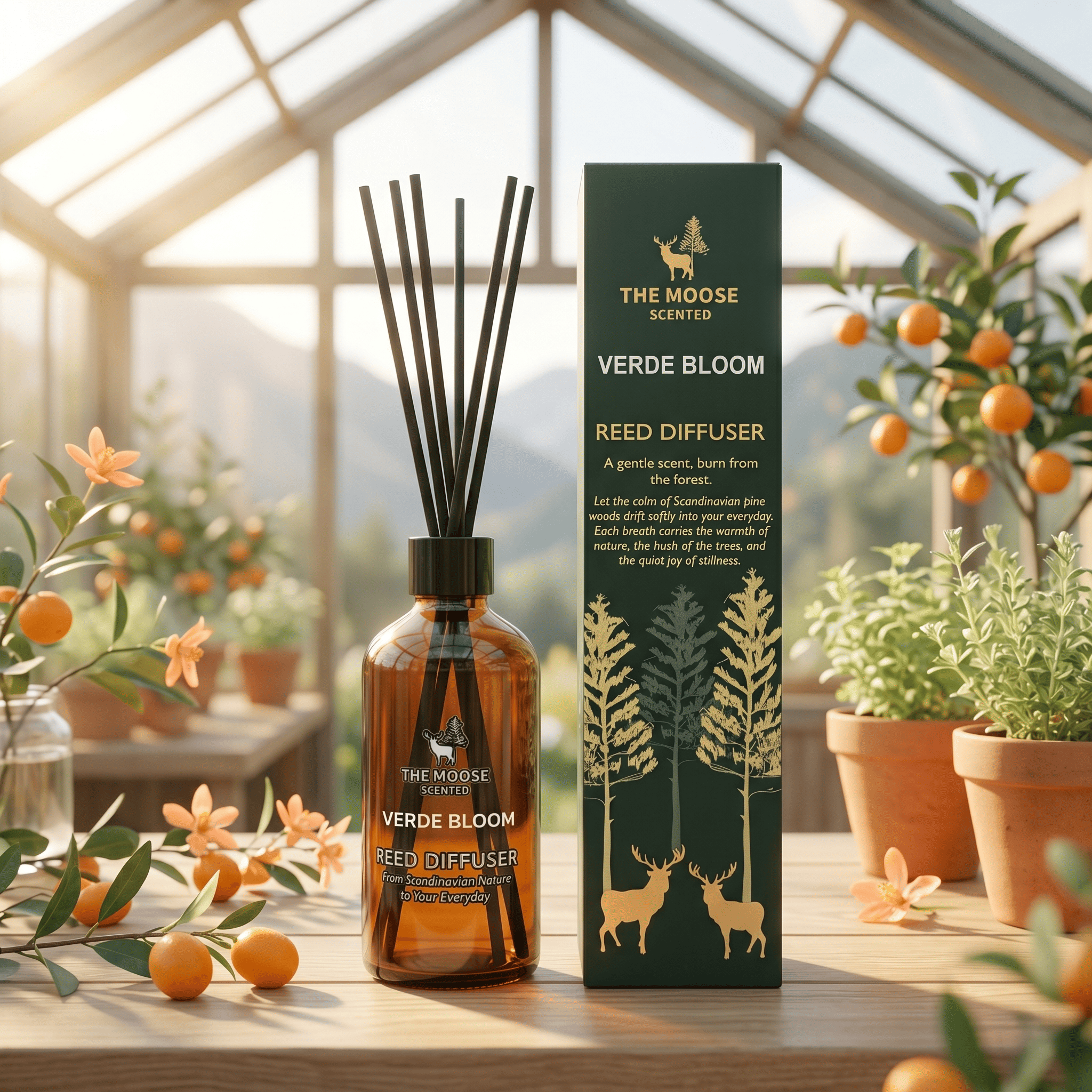 เวอร์ดี บลูม ก้านน้ำหอมกระจายกลิ่น — The Moose Scented