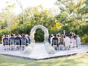 Beach Wedding Florist Playa del Carmen work 2