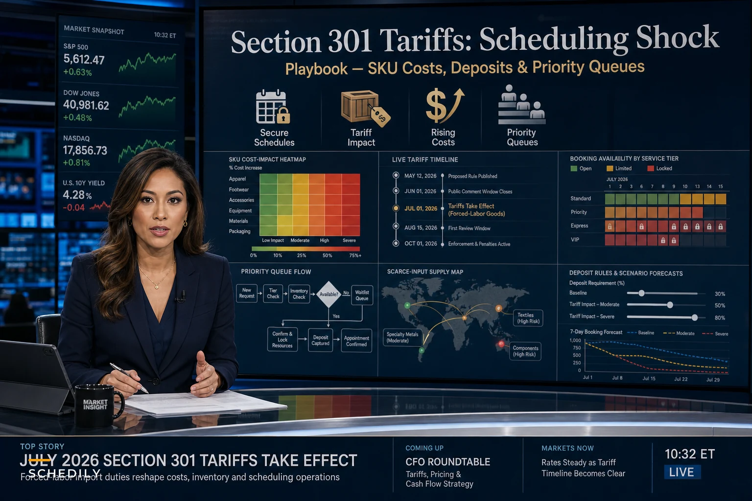 How July 2026 Forced‑Labor Tariffs Should Change Pricing, Deposits and Scheduling for Appointment‑Driven Businesses