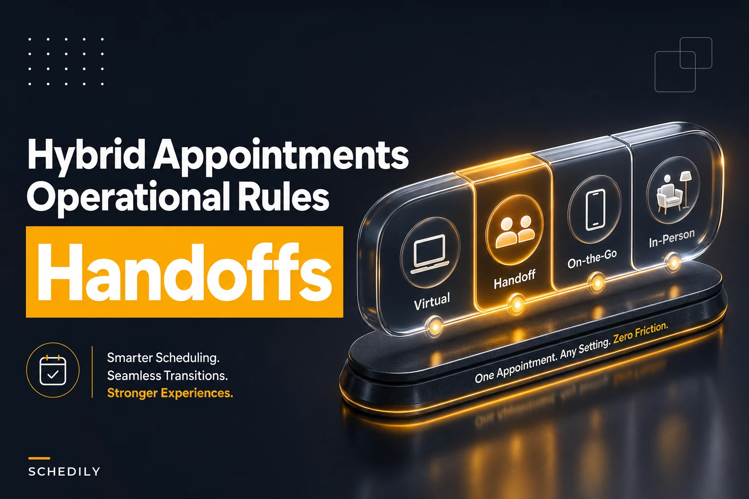 Hybrid appointment operations: buffer rules, equipment checks and cross‑modality SLA mapping