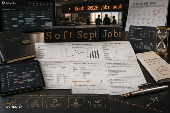 Soft September Jobs Report: 7 Scheduling and Seasonal‑Hiring Moves Operations Should Make Now