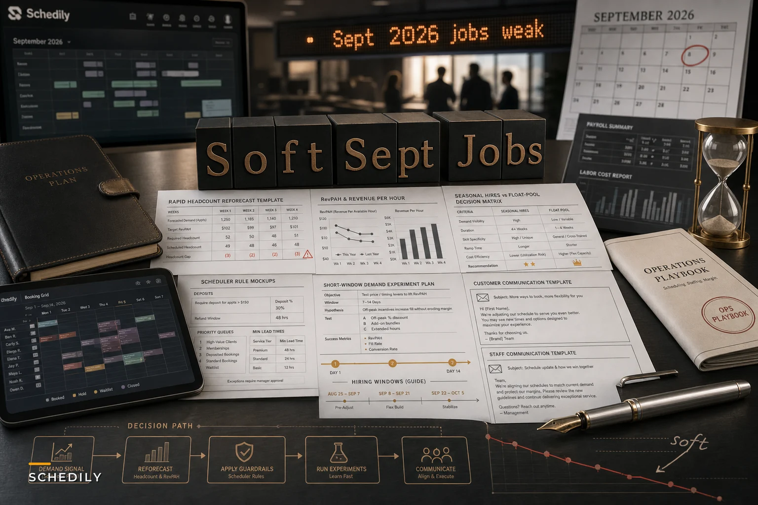 Soft September Jobs Report: 7 Scheduling and Seasonal‑Hiring Moves Operations Should Make Now