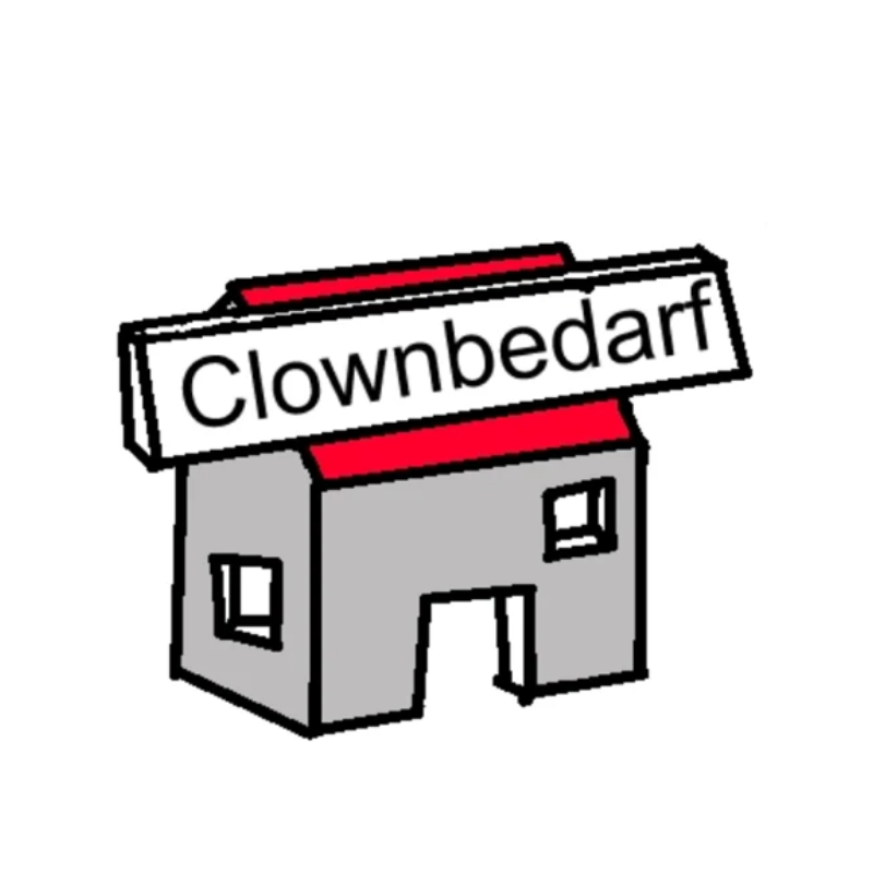 Ansicht von Clownbedarf