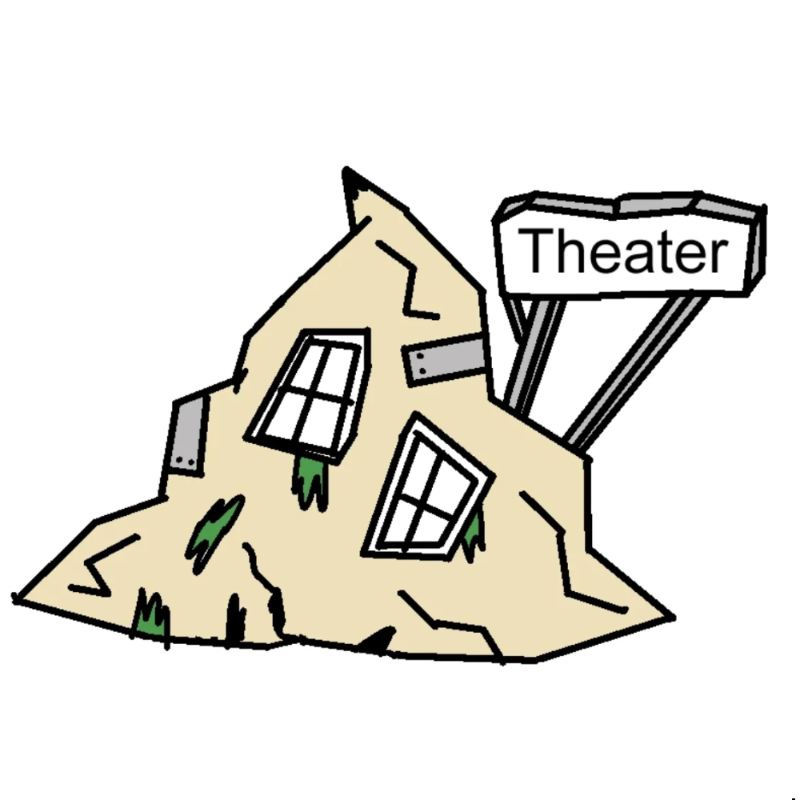 Ansicht von Theater