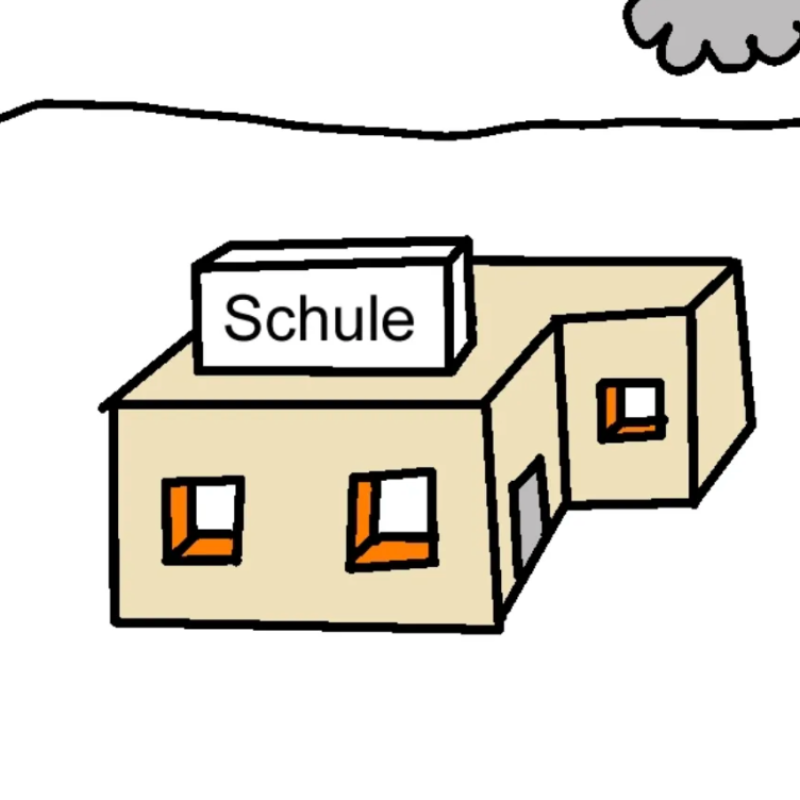 Ansicht von Schule