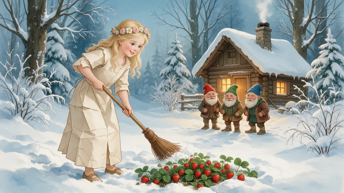 Illustration for “The Three Little Men in the Wood”, page 2