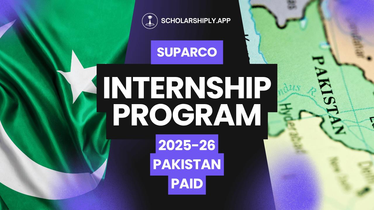 SUPARCO Internship Program 2025: Paid Internship in Pakistan