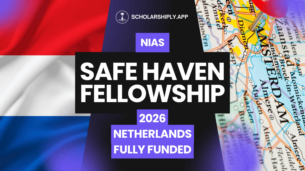 NIAS Safe Haven Fellowship 2026: A Fully Funded Opportunity in the Netherlands