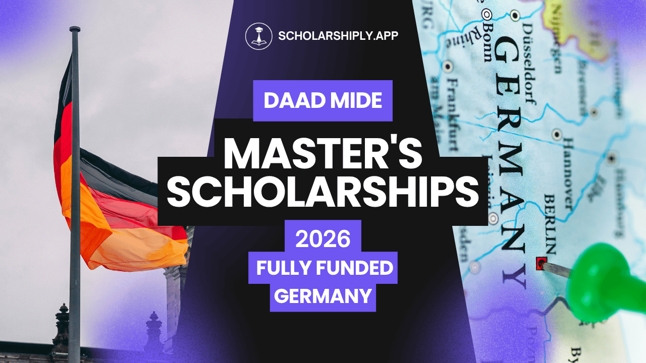 DAAD MIDE Scholarships 2026: Fully Funded Master's in Germany