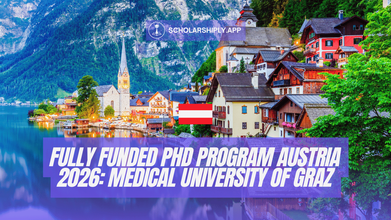 Fully Funded PhD Program Austria 2026: Medical University of Graz