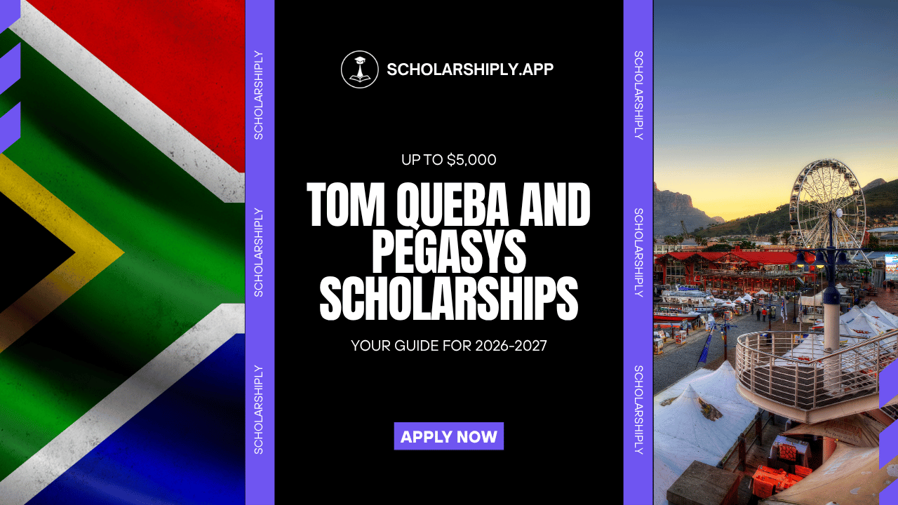 Tom Queba and Pegasys Scholarships 2026: Empowering South African Futures