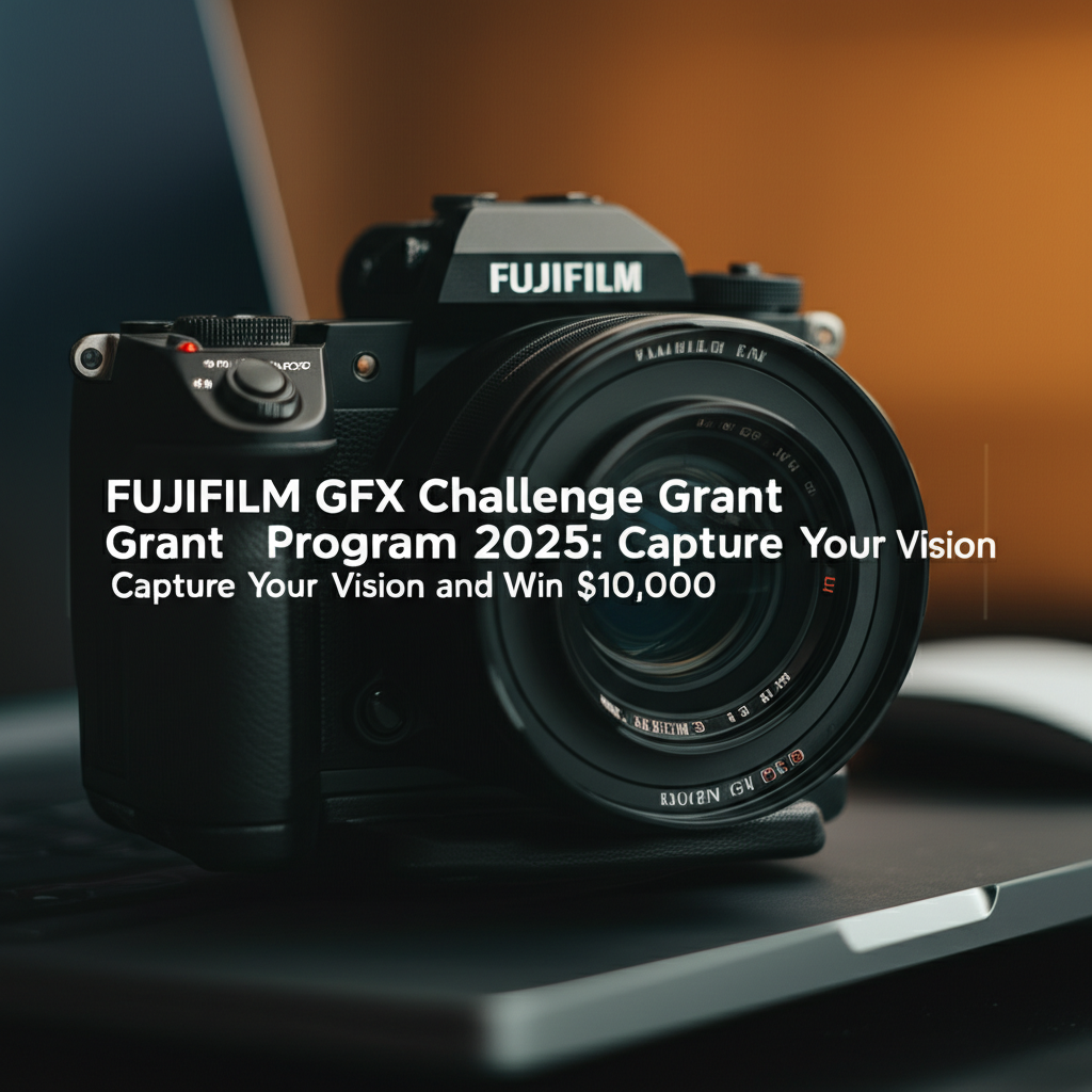 FUJIFILM GFX Challenge Grant Program 2025: Capture Your Vision and Win $10,000