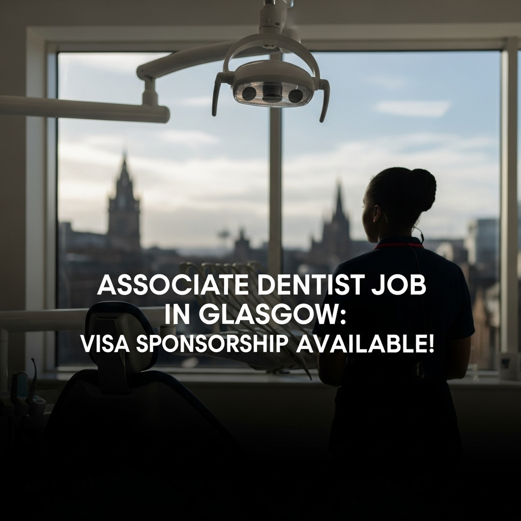 Associate Dentist Job in Glasgow: Visa Sponsorship Available!