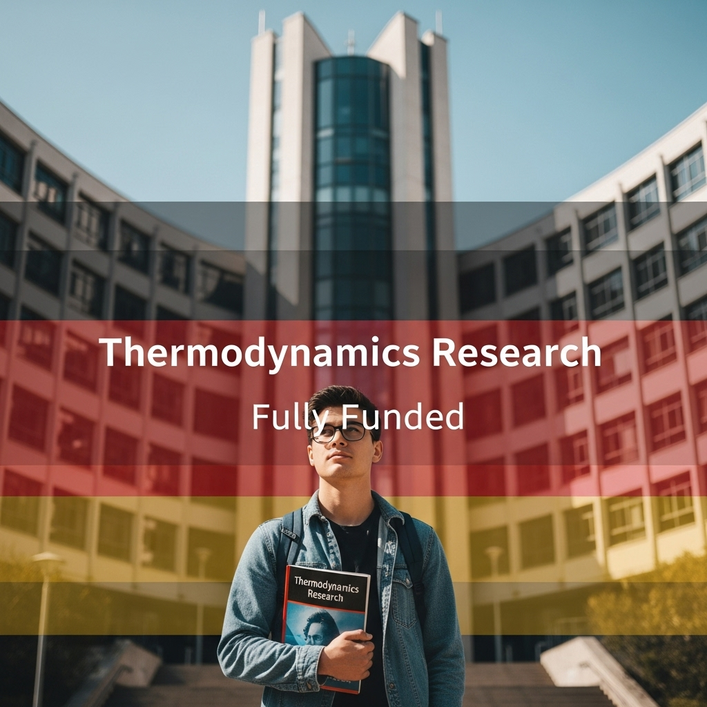 Fully Funded Thermodynamics Research Scholarship at TU Dresden