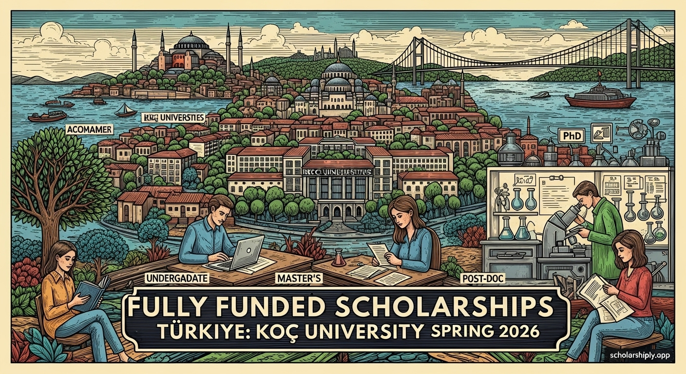 Koç University Fully Funded Scholarships for Spring 2026