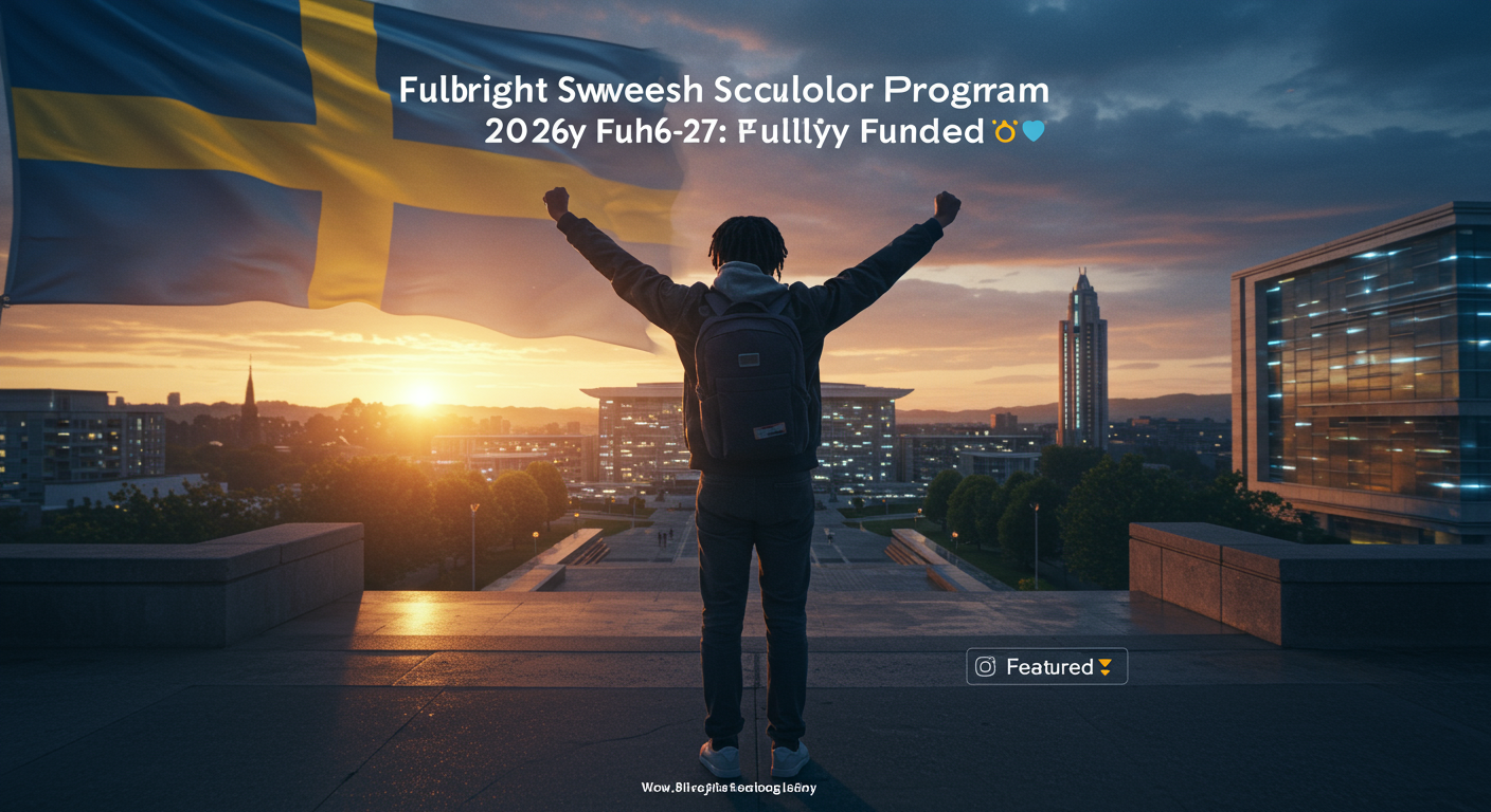 Fulbright Swedish Scholar Program 2026-27: A Fully Funded Opportunity