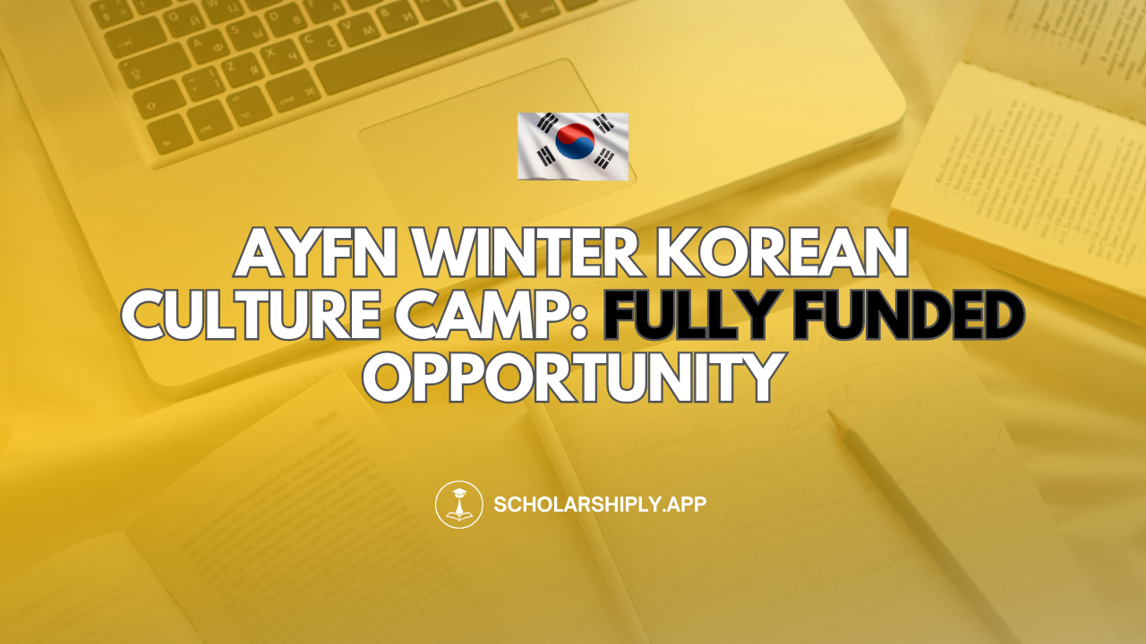 AYFN Winter Korean Culture Camp 2026: Your Gateway to South Korea!