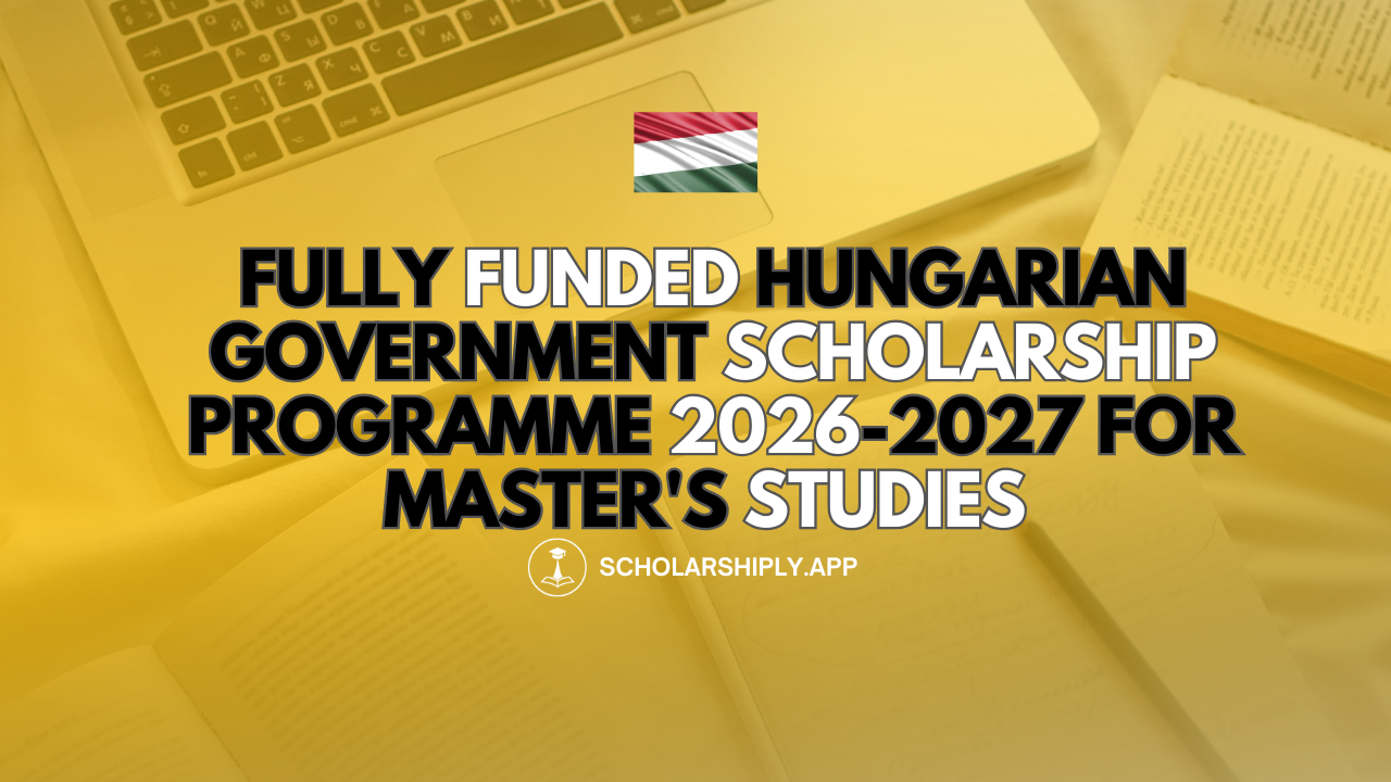 Hungarian Government Scholarship Programme 2026–2027: A Gateway for Pakistani Master's Students