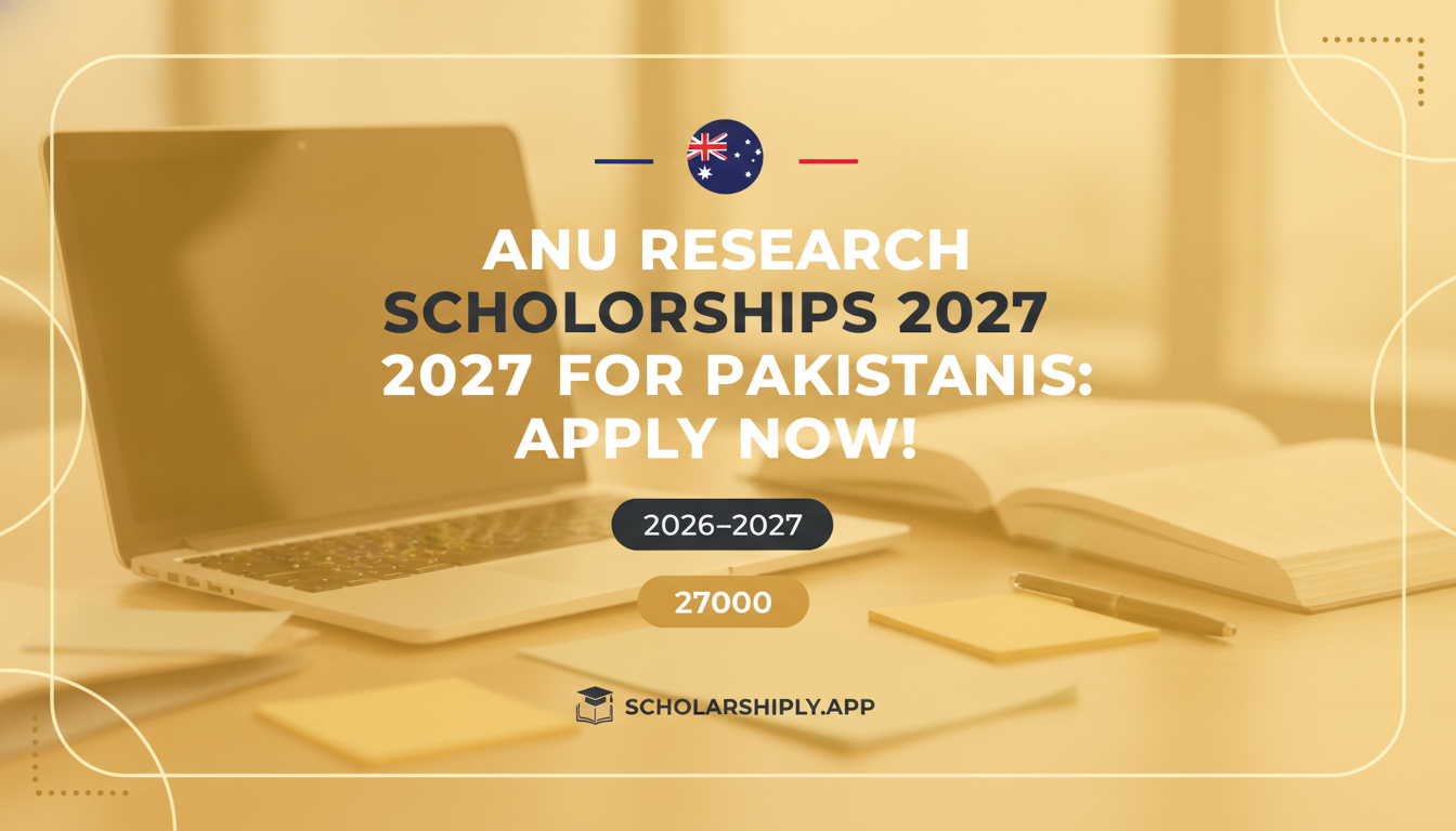 Australian National University (ANU) University Research Scholarships 2027