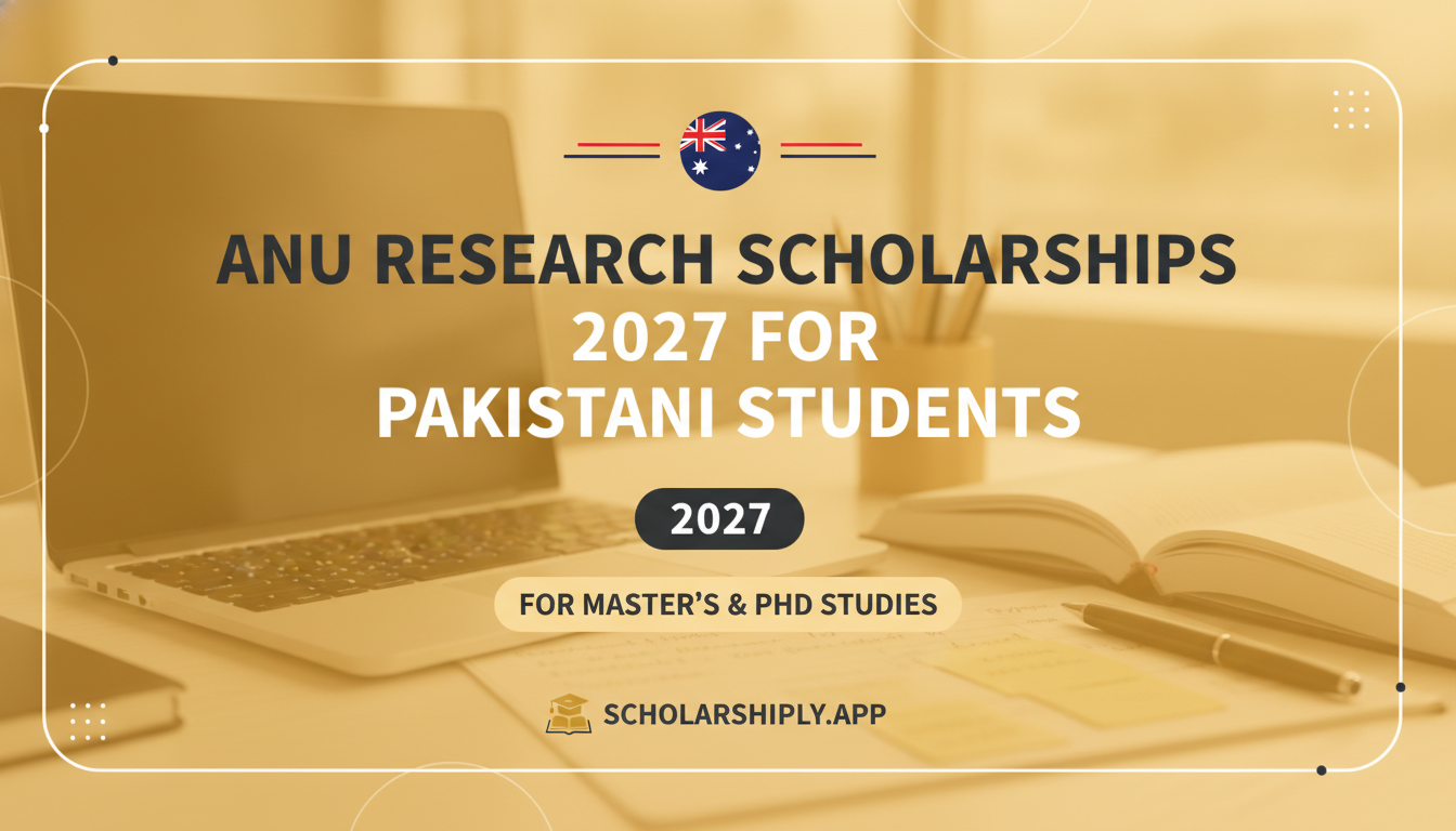 Australian National University (ANU) Research Scholarships 2027: A Gateway for Pakistani Students