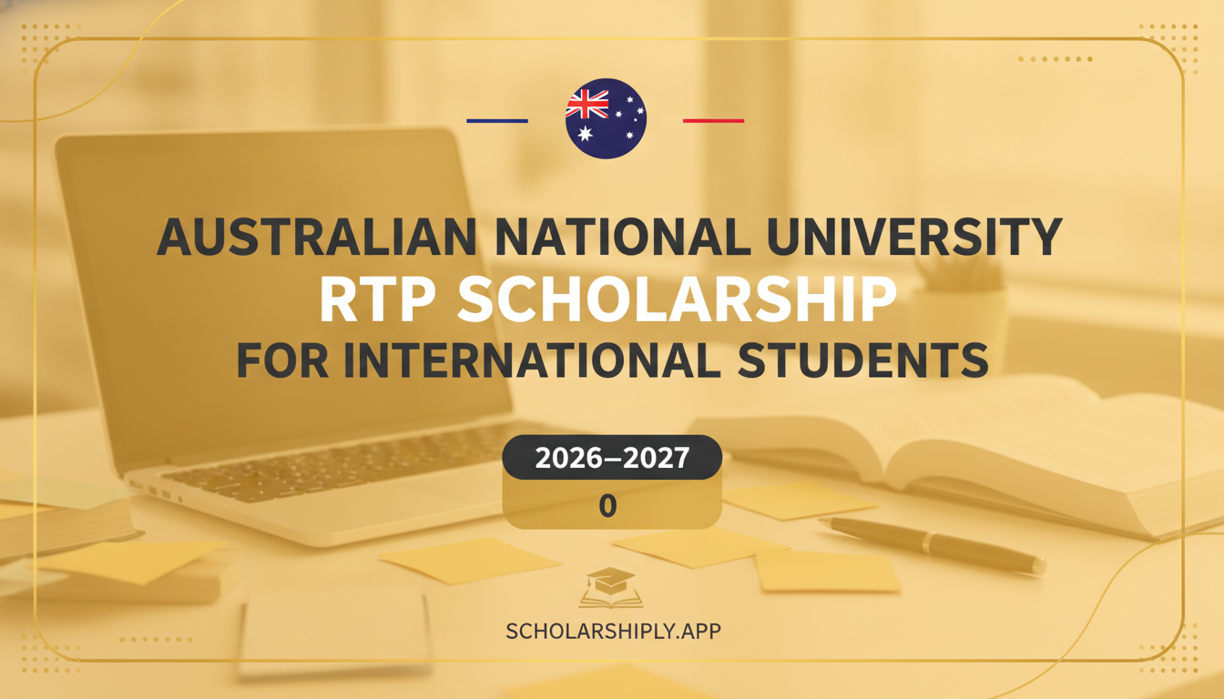 Australian National University RTP Scholarship 2026-27: Your Gateway to Studying in Australia