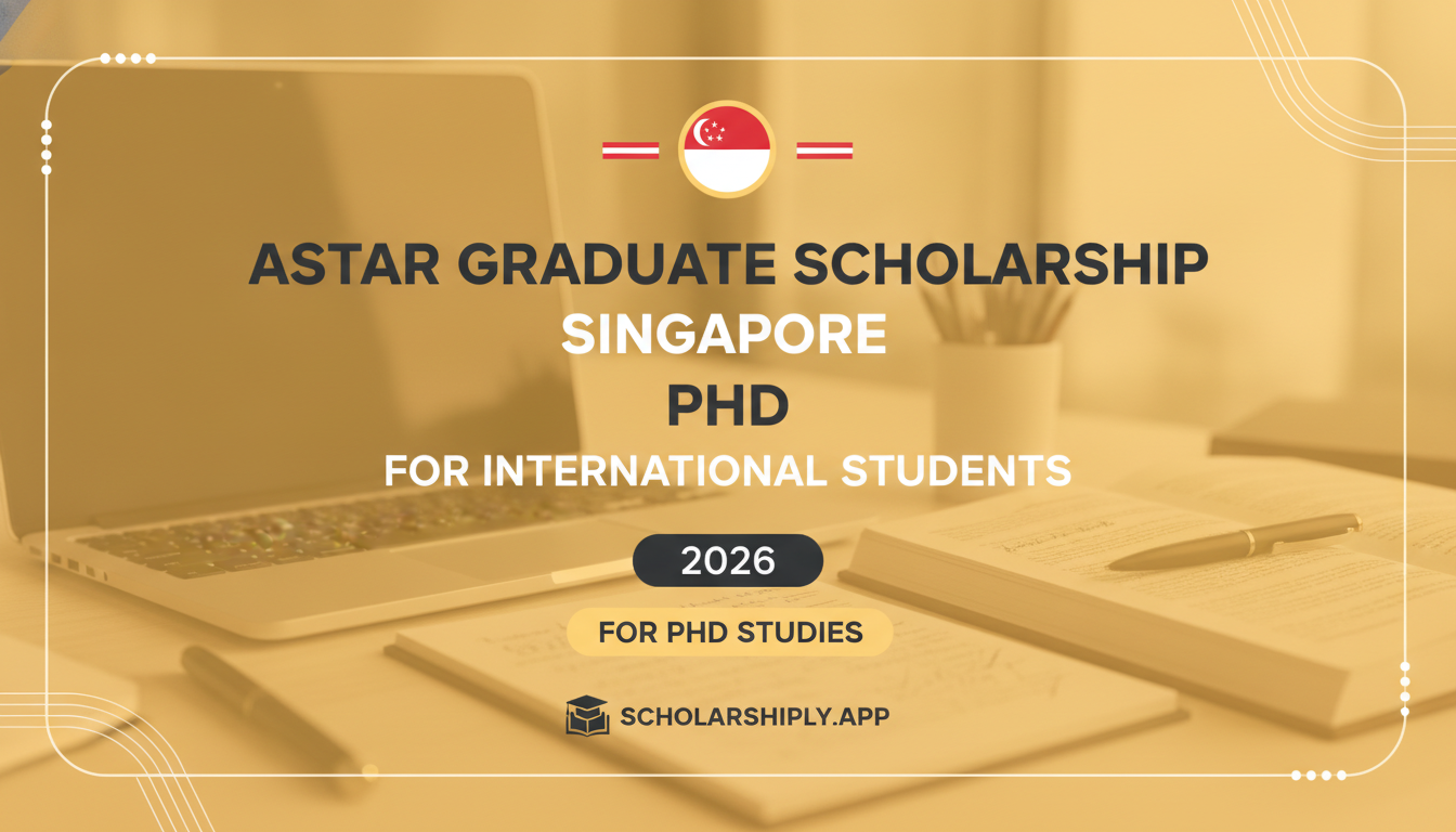 ASTAR Graduate Scholarship 2026: Your Fully Funded PhD Pathway in Singapore