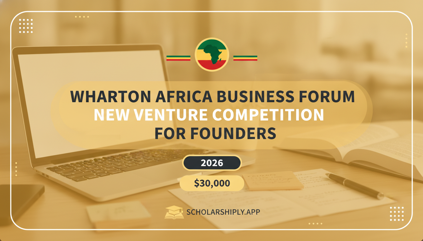 Wharton Africa Business Forum New Venture Competition 2026: Pitch Your Startup!