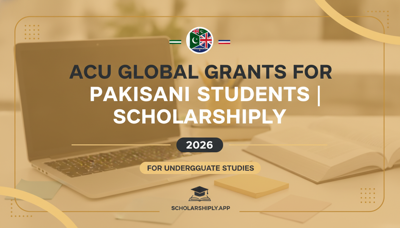 ACU Global Grants 2026: A Gateway for Pakistani Undergraduates
