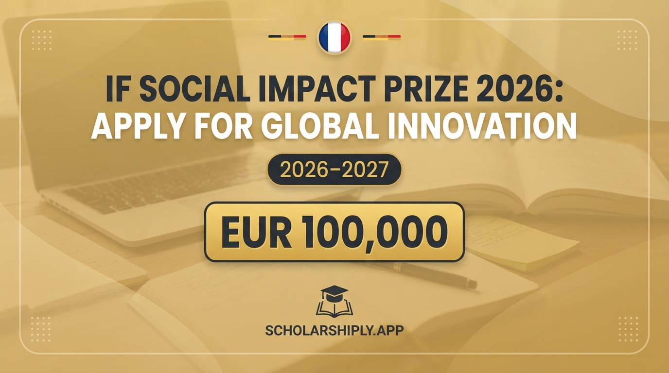 iF Social Impact Prize 2026: Apply for Global Innovation
