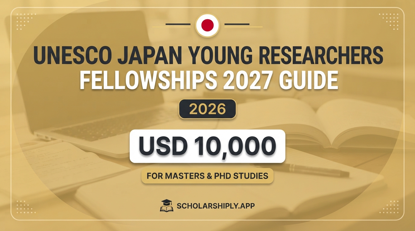 UNESCO Japan Young Researchers Fellowships 2027: How to Apply