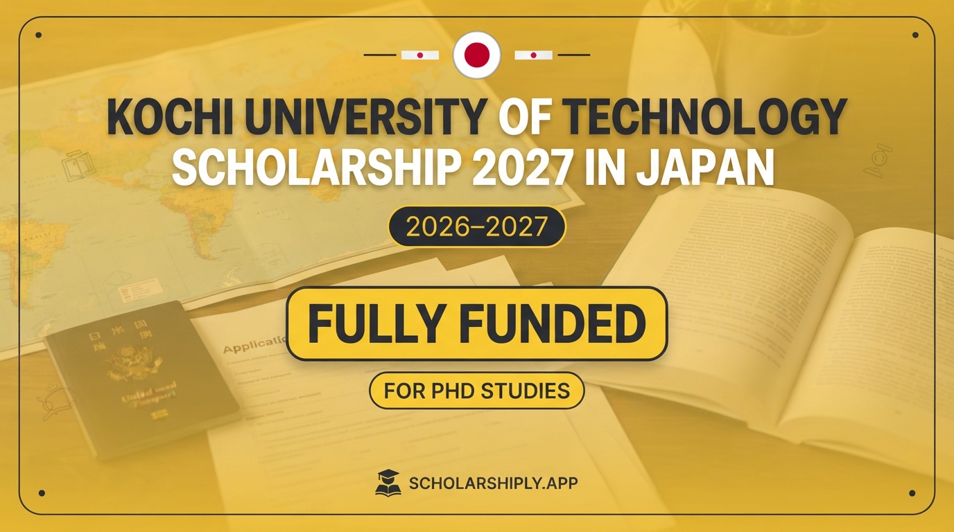 Kochi University of Technology Scholarship 2027 in Japan