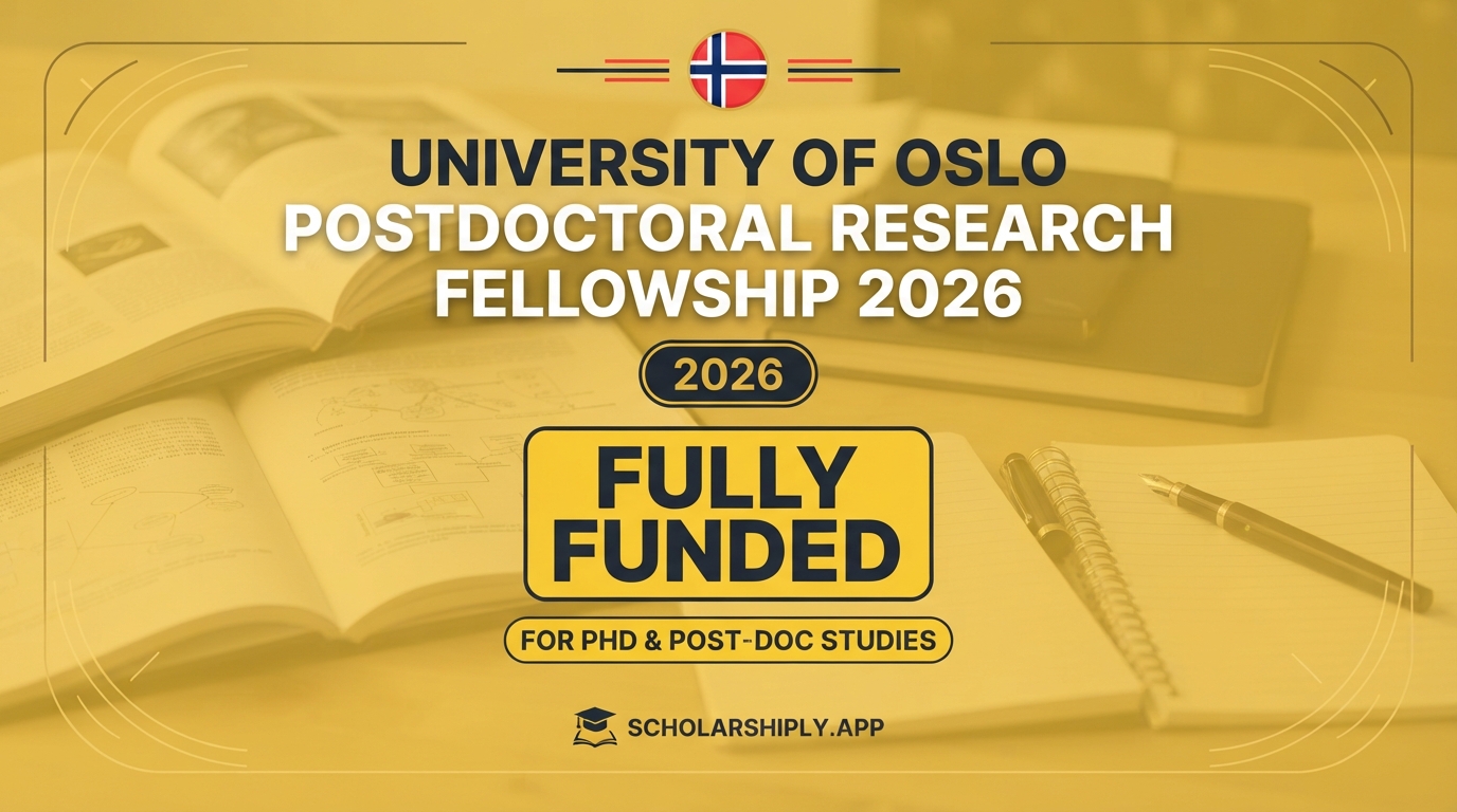 University of Oslo Postdoctoral Research Fellowship 2026