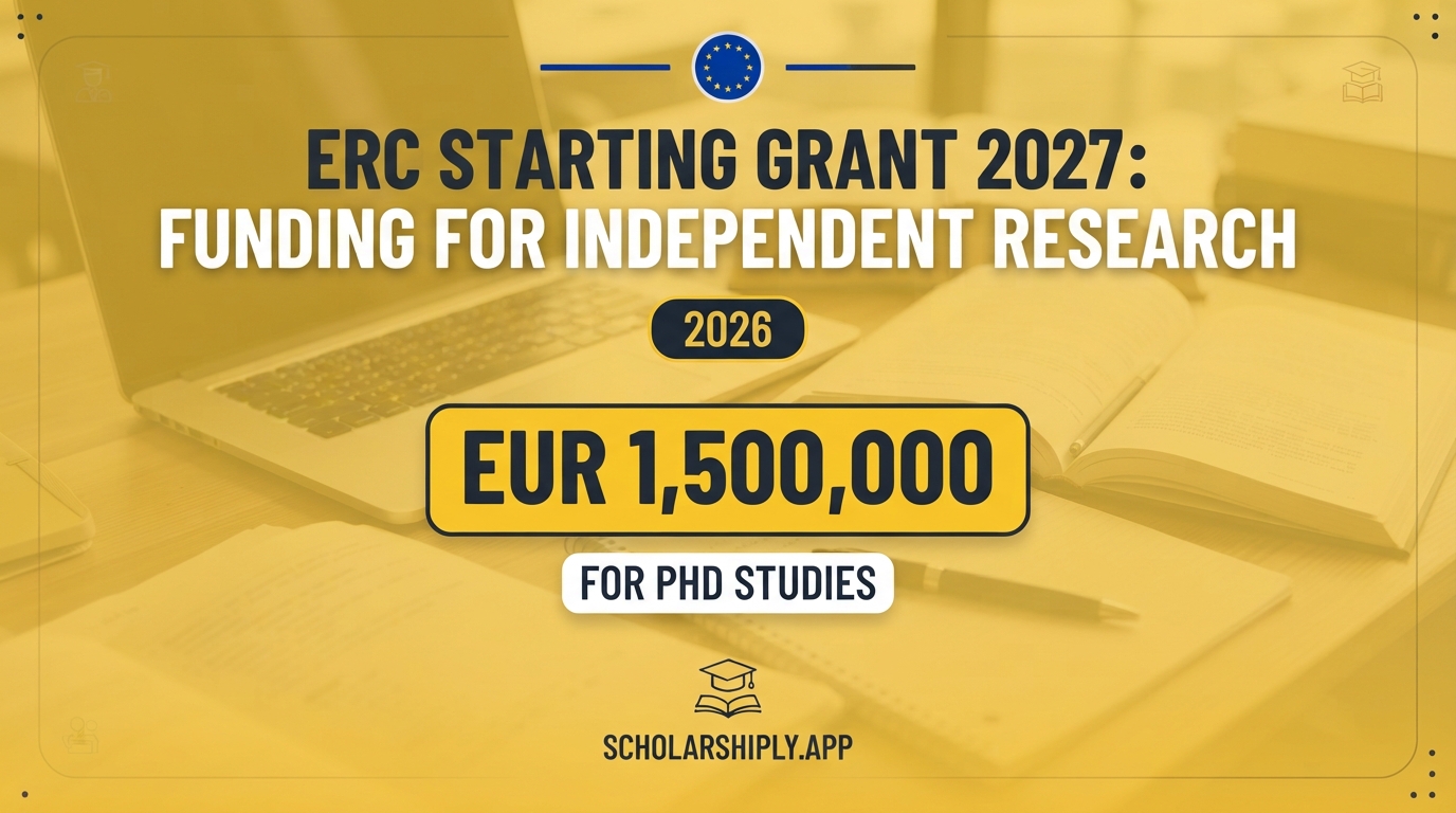 ERC Starting Grant 2027: Funding for Independent Research